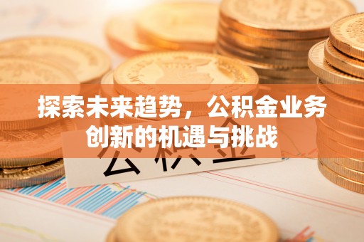 神冈探索未来趋势，公积金业务创新的机遇与挑战
